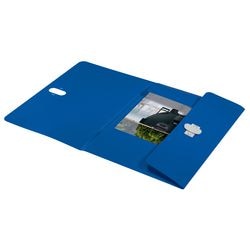 3-Klappen-Ordner Leitz 46220035 blau 100 g