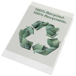 Esselte Recycle View Ordner A4 – 100 Mikron – 20 Stück
