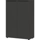 Aktenschrank Germania 4368-547 graue Spanplatte
