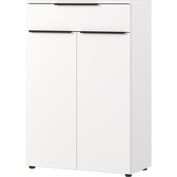 Aktenschrank Germania 4369-84 weiße Spanplatte