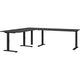 Eckschreibtisch Germania 7896-547uk Graphit C-Basis