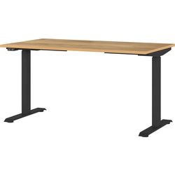 Sitz-Steh-Schreibtisch Germania GW-Mailand 7905-593 braun