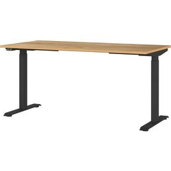 Sitz-Steh-Schreibtisch Germania GW-Mailand 7908-593 braun