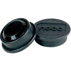 Whiteboard-Magnete Nobo 1915291 schwarz magnetisch