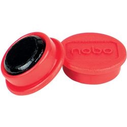 Whiteboard-Magnete Nobo 1915293 rot magnetisch