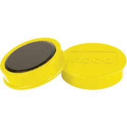 Whiteboard-Magnete Nobo 1915316 gelb magnetisch
