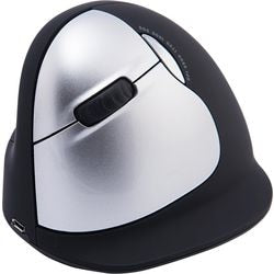 Ergonomische Maus R-Go Tools Rgohelelawl aus schwarzem Kunststoff