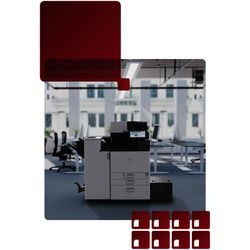 Multifunktionsdrucker Ricoh IM C5510a A3 Farben