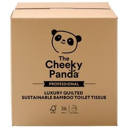 Toilettenpapier der freche Panda lqtoilt36 2-lagig weiß