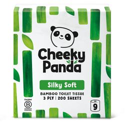 Toilettenpapier der freche Panda Pftoilt9x5 3-lagig weiß