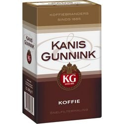 Gemahlener Kaffee Kanis Gunnink 4055202 Schnellfiltermahlung 500g