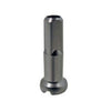 Sapim Spaak Nippel 13 Polyax 14mm Messing Silber (100.)