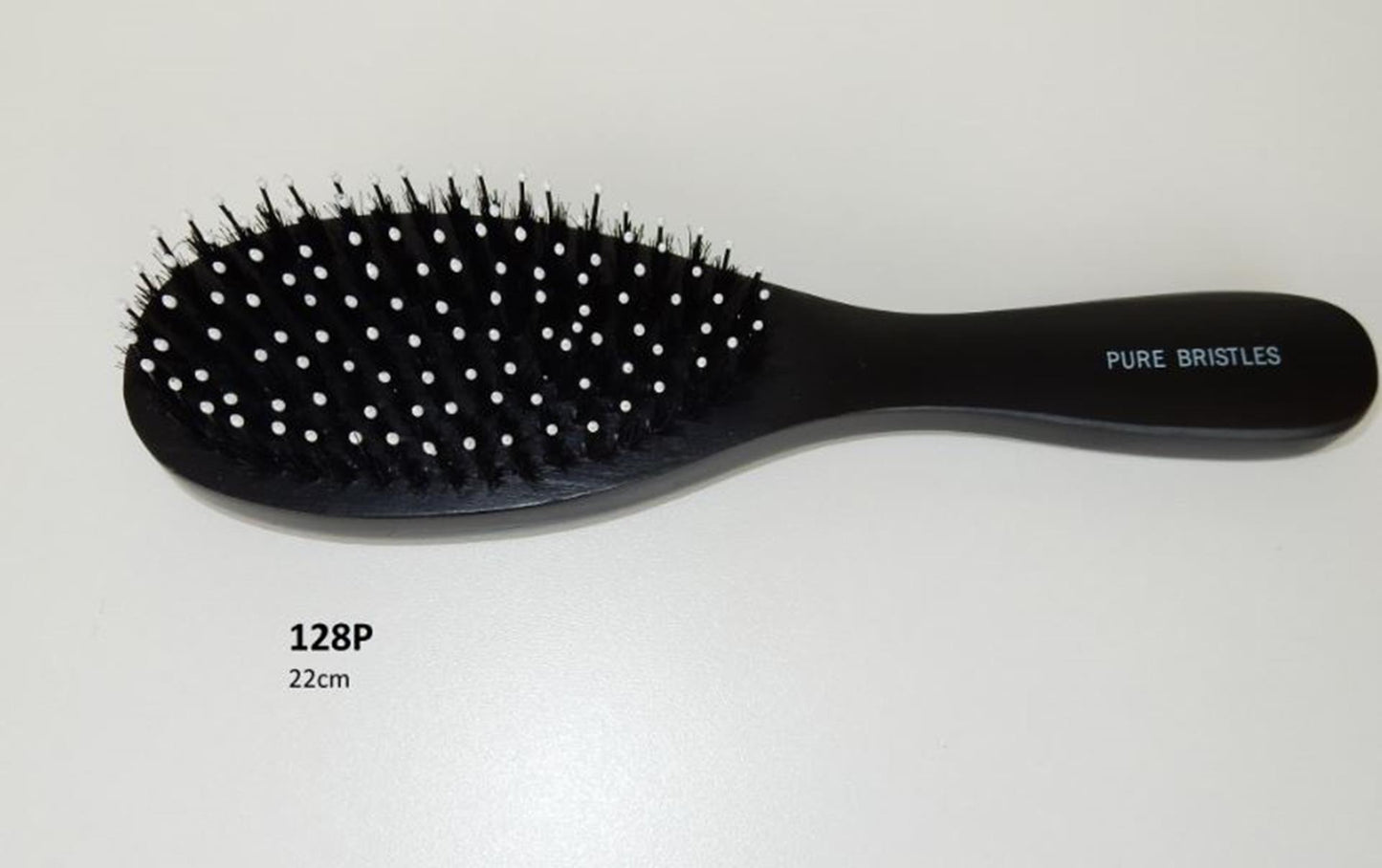 Haarbürste mit Stift schwarz 22x6cm