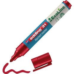 Flipchartmarker edding 4-31002 rot e-31