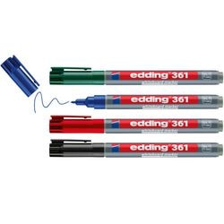 Whiteboardmarker edding 4-361-4-2 mehrfarbig e-361