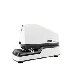 Rexel schneller kontaktloser elektrischer Hefter Optima 60e – Heften bis zu 60 Blatt – Weiß