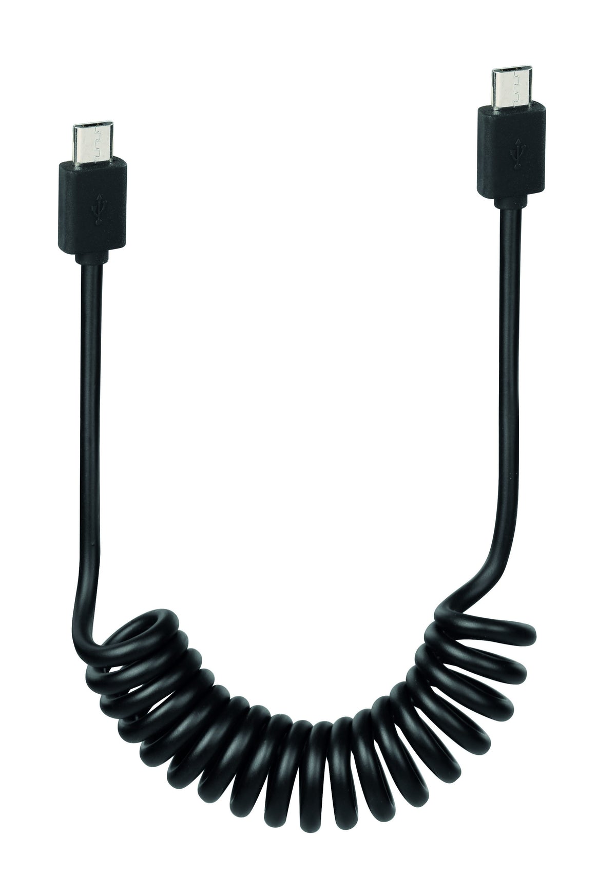 Lampa Ebike Spring Micro USB -Spiralkabel (25 T m 100 cm)