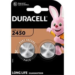 Knopfzelle Duracell 5000394152137 cr2450 2 Stück