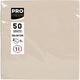 Servietten Pronappe 2-lagig creme 10 x 10 x 95 cm