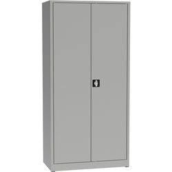 Schrank s45650.2.09 graues Metall 500 mm x 950 mm x 1950 mm (T x B x H)