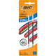 Kugelschreibermine Bic 4 Farben blau 2 Stück