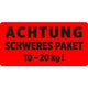Warnschilder Avery Zweckform 7254 rot selbstklebend