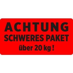 Warnschilder Avery Zweckform 7255 rot selbstklebend