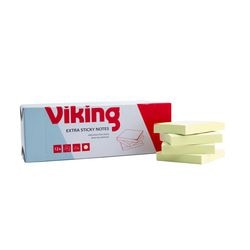 Selbstklebende Haftnotizen Wikinger rechteckig gelb
