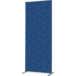 Trennwand Showdown zbslim085-200-dsi14 blaue Deko