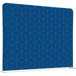 Trennwand-Showdown zws150-150ssk-dsi14 blau eu