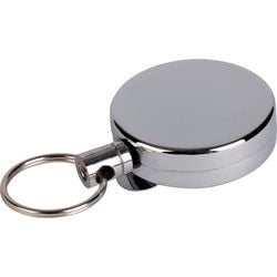 Aufrollmechanismus für Abzeichen Pavo 8003495 Silbermetall