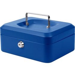 Geldkassette Pavo 8011759 mit blauem Schlüssel