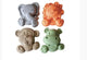 Adriatische Sandformen Wildtiere 4er-Set