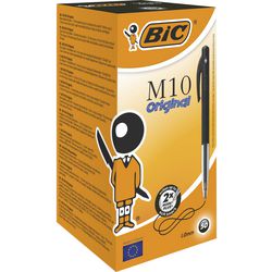 Bic Box 50 Stifte M10 schwarz