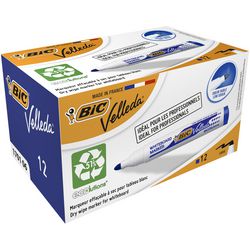 Whiteboard-Marker Bic 1701 Velleda Kunststoffhalter breit 1-5 mm blau rund