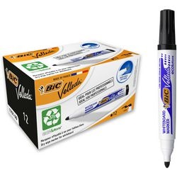 Whiteboard-Marker Bic 1701 Velleda Kunststoffhalter breit 1-5 mm schwarz rund