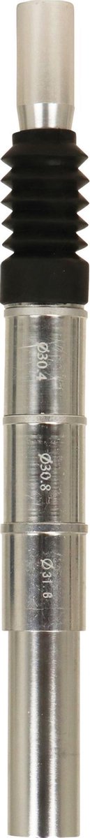 Dresco Sattelstütze 300x27,2x31,6mm Aluminium silber