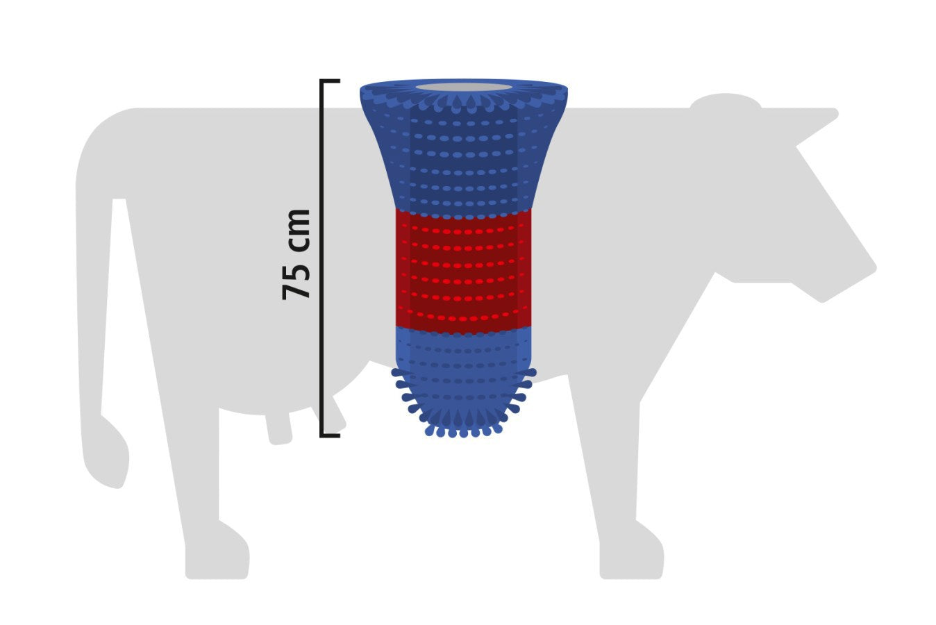 Happycow Rinderbürste Flexiswing