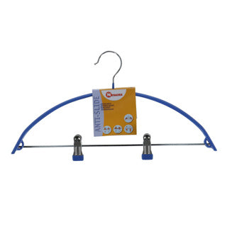 Metaltex -Kleidungsbügel Anti -Slip mit Clip