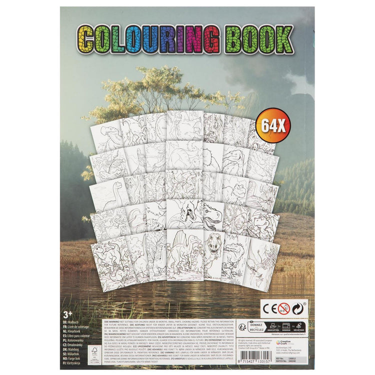 Grafix Dino-Malbuch A4