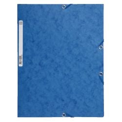 Ordner mit elastischen Klappen, A4, 240 x 320 mm, blau