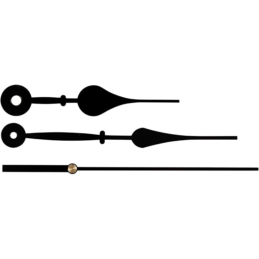 Creativ Firmenhände, Lochgröße 4+6 mm, schwarz, 1 Set