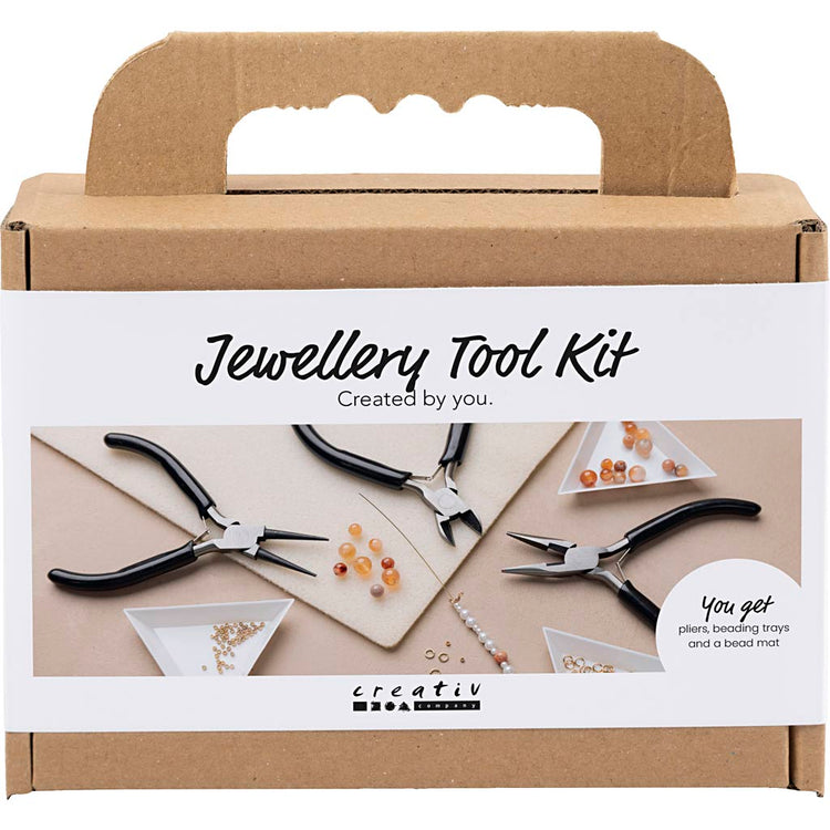 Creativ Company Schmuckwerkzeug-Set, L: 10+11+12 cm, 1 Set 1 Box
