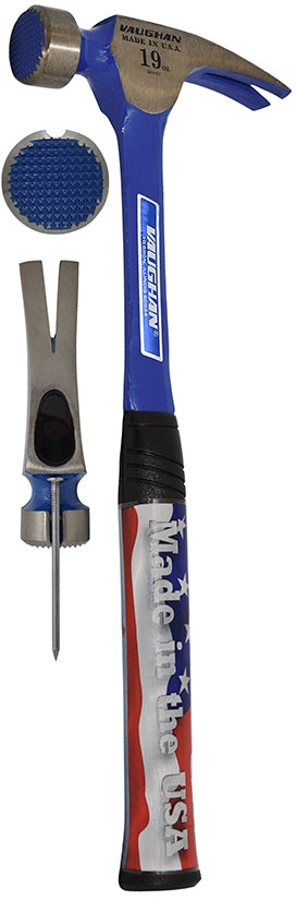 Vaughan RCF2 Klauenhammer | massiver Stahl | gefräster Kopf | Kalifornien | 19oz – 13030-12100