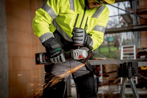 Metabo WVB 18 LT BL 11-125 Quick Akku-Winkelschleifer | 18v | exkl. Batterien und Ladegerät | Metabox 165l - 613057840