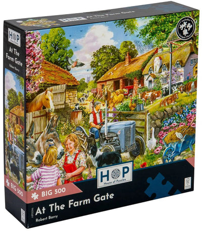 Puzzlehaus am Bauernhoftor, 500 XL-Teile