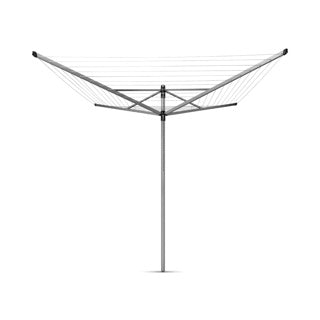 Brabantia Brabantia Lift-o-Matic Droogmolen 60 m Trockenlänge + Erdungshaken und Deckmetallic Grey