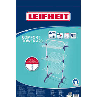 Leifheit Leifheit Droogtoren Comfort Tower 420 Weiß
