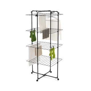 Brabantia Hangon Trockenturm 30 Meter mattschwarz
