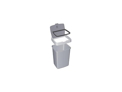 Sonnenwaren Sonnenwaren recycelner Behälter mit Ventil 25l Silbergrau
